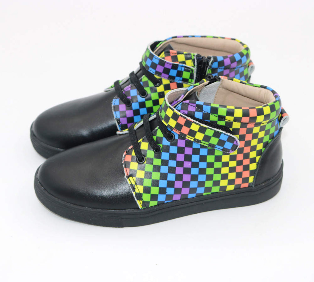 Checkered Past high tops-RTS